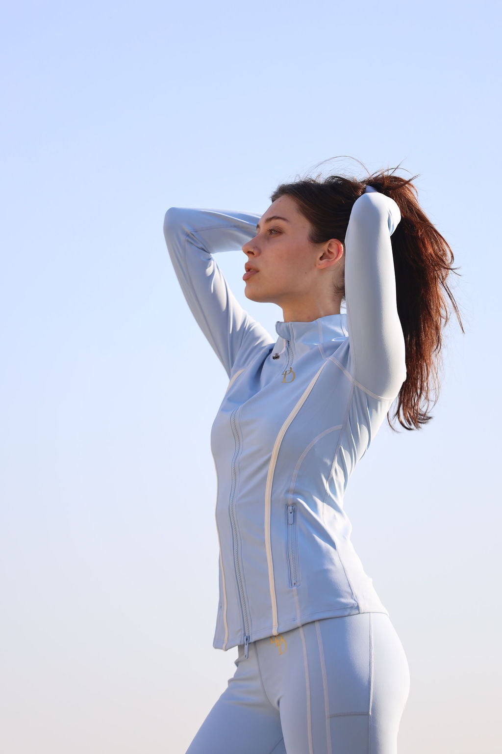 Sculpt Jacket & Legging Set - Blue