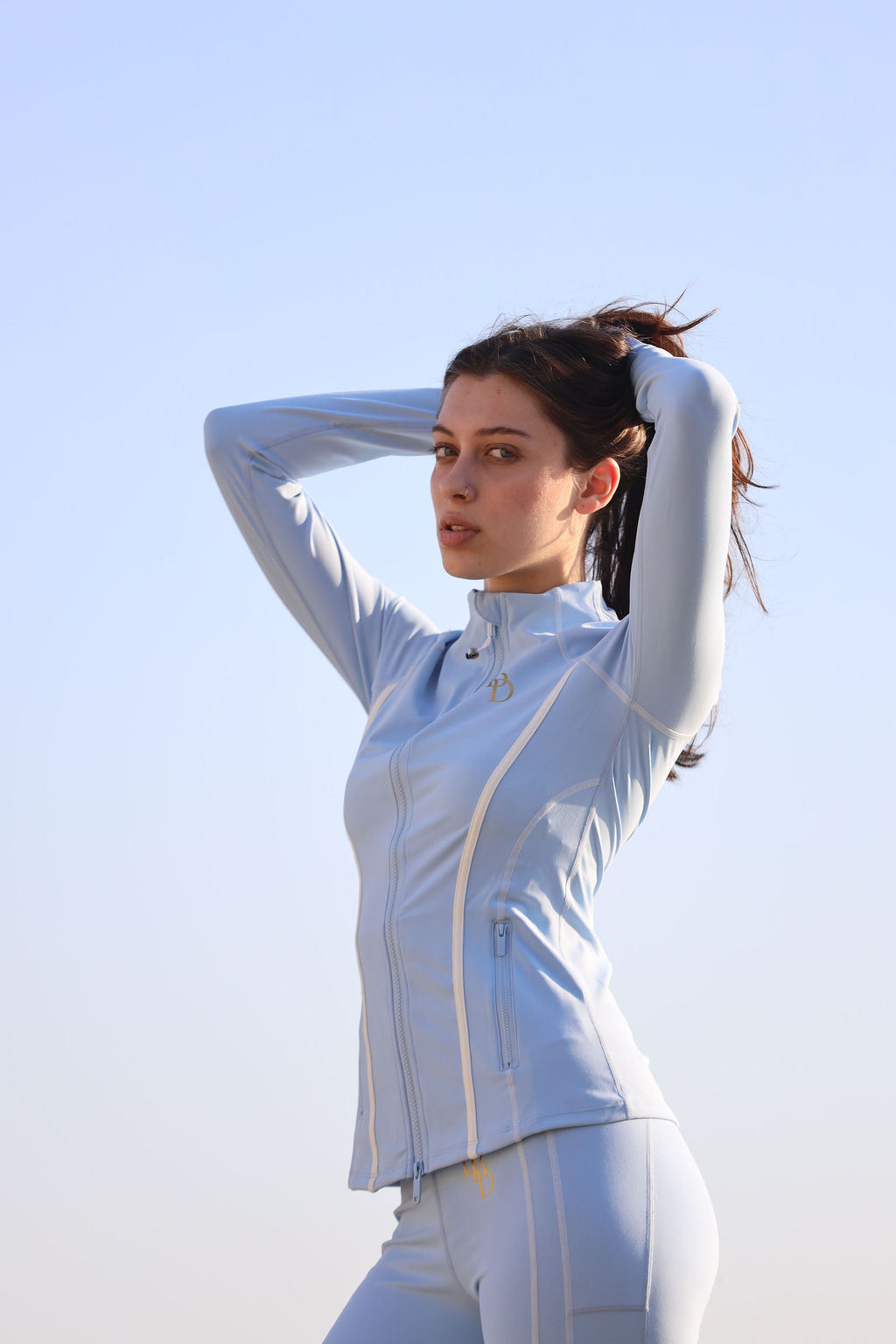 Sculpt Jacket & Legging Set - Blue
