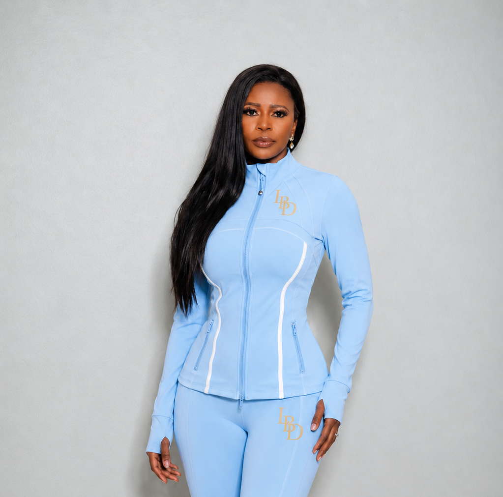 Sculpt Jacket & Legging Set - Blue