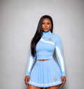 Elite Court Set – Blue & White