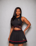 Noir Court Set - Brown & Burgundy